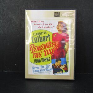 20th Century Fox Cinema Archives Remember The Day Claudette Colbert 2013